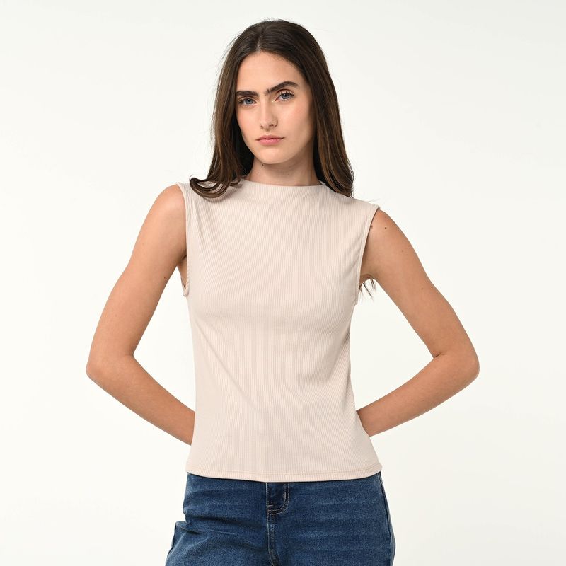 SYBILLA - Blusa Mujer Sin mangas Sybilla