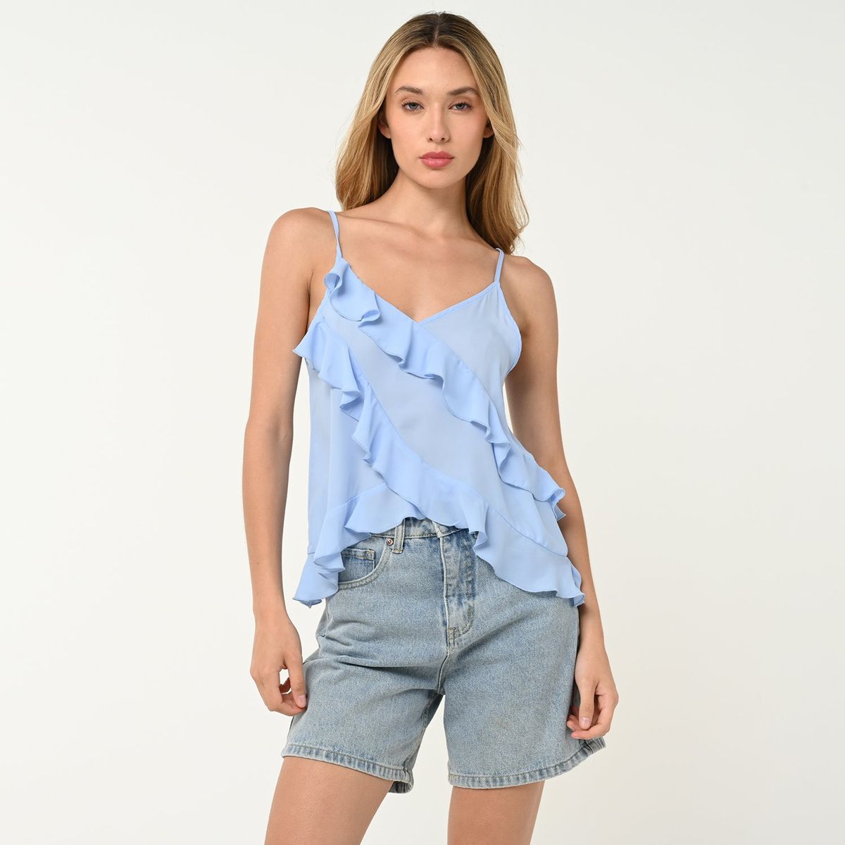 SYBILLA - Blusa Mujer Sin mangas Sybilla