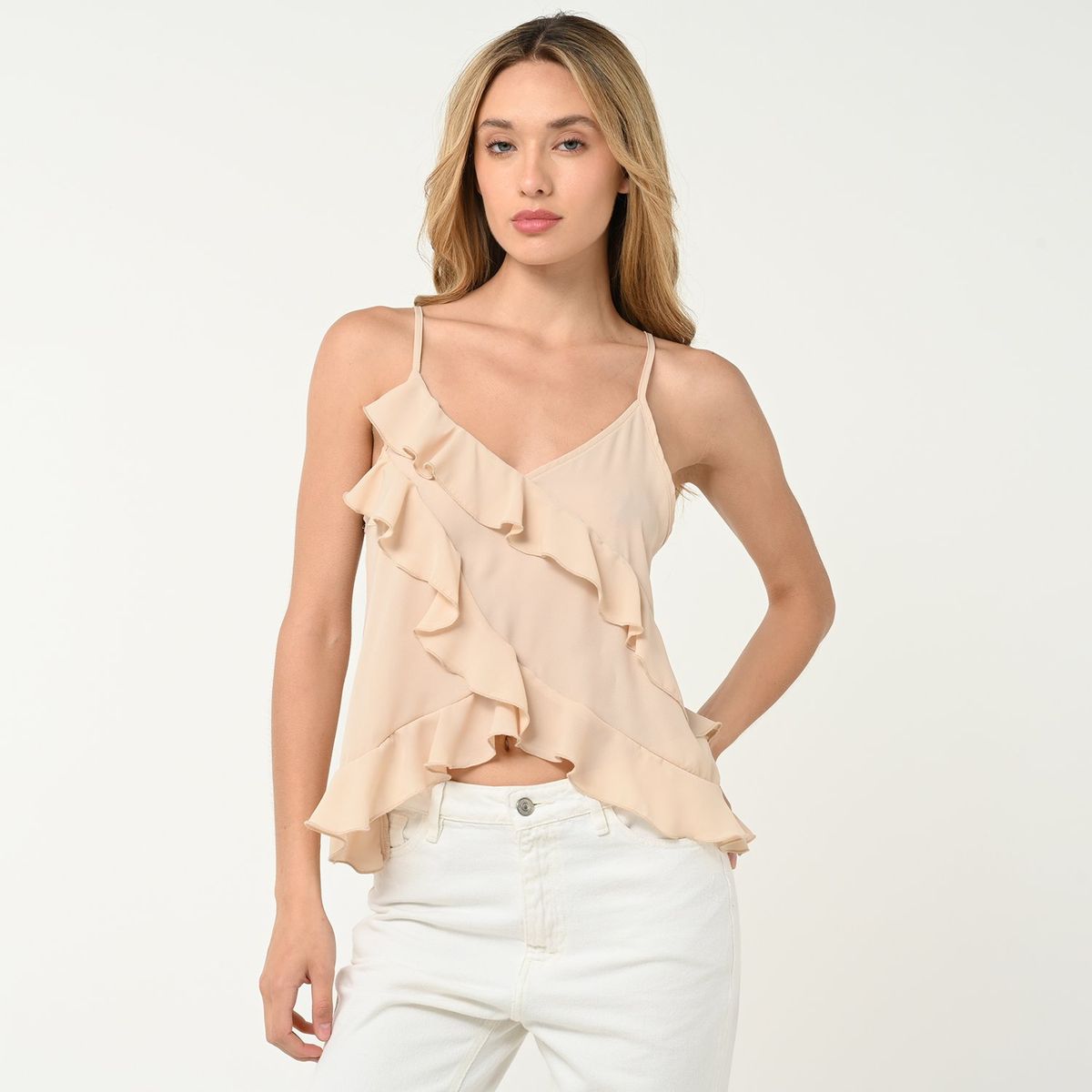 SYBILLA - Blusa Mujer Sin mangas Sybilla