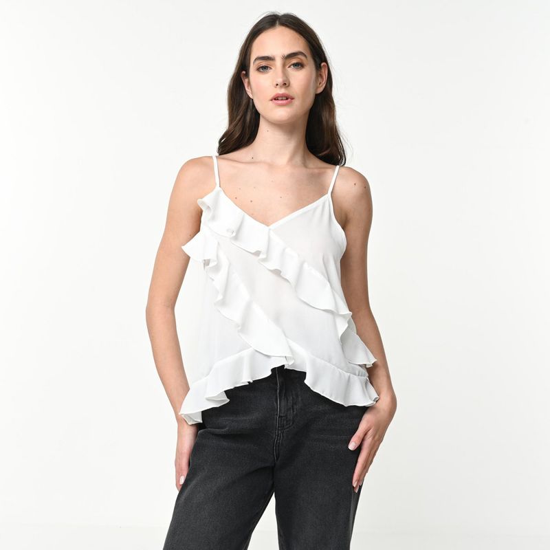 SYBILLA - Blusa Mujer Sin mangas Sybilla