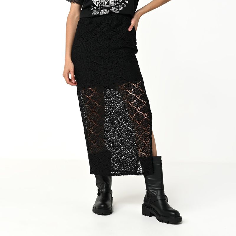 SYBILLA - Falda Midi Mujer Sybilla