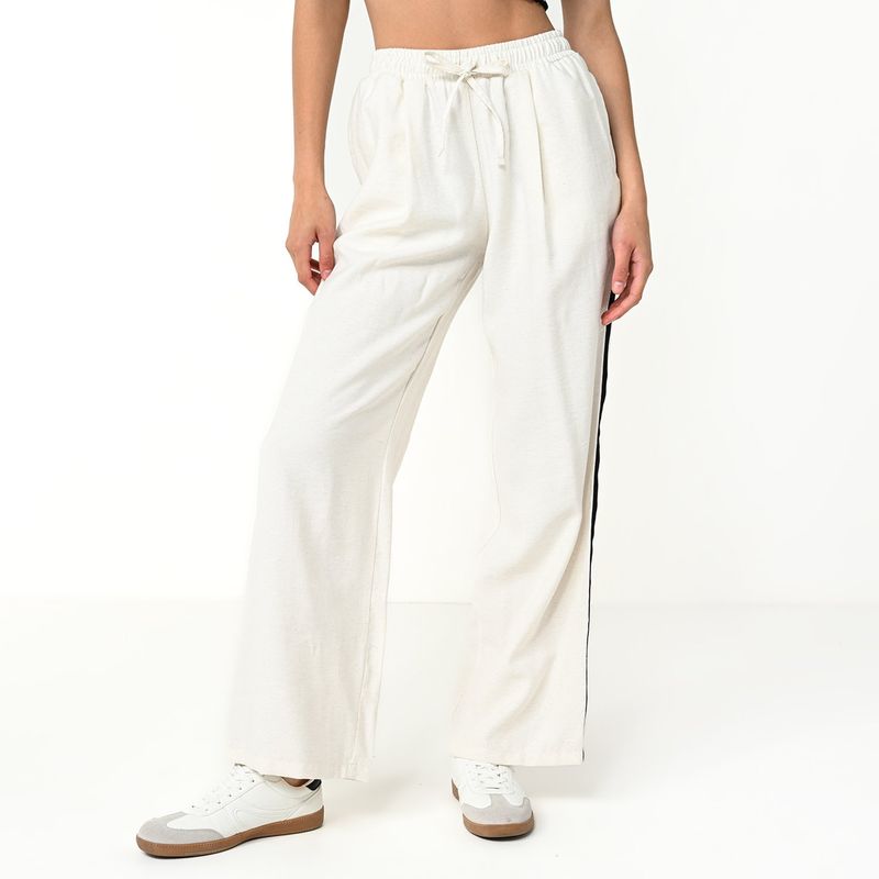 SYBILLA - Pantalón Recto Mujer Tiro medio Sybilla