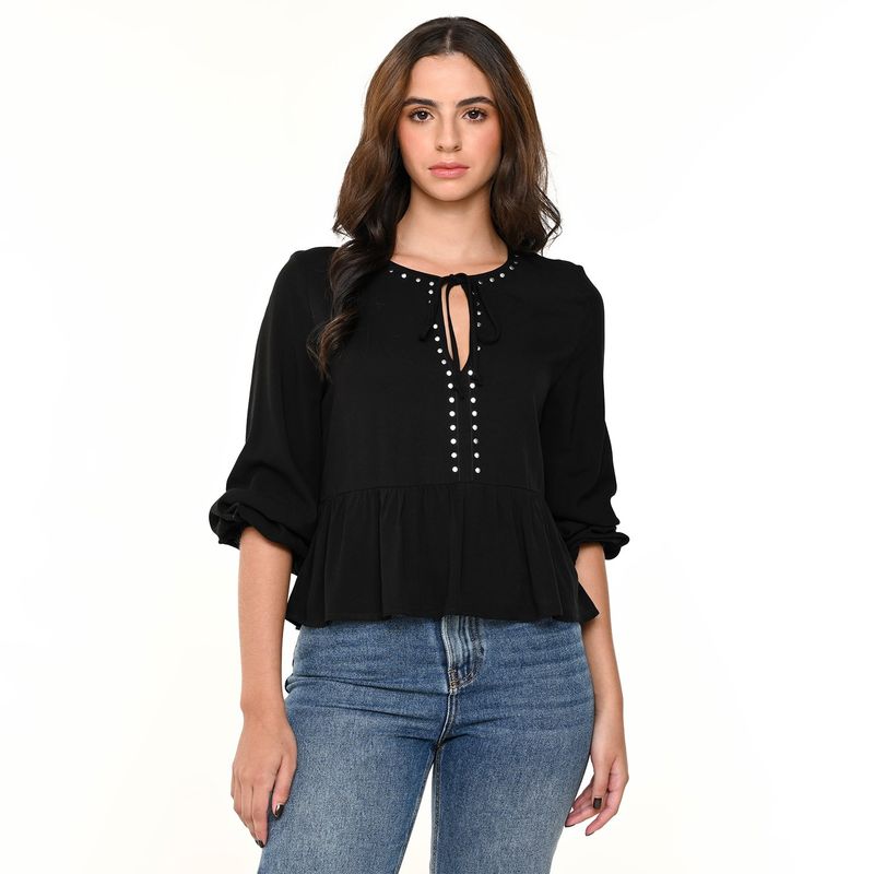 SYBILLA - Blusa Mujer Manga larga Sybilla