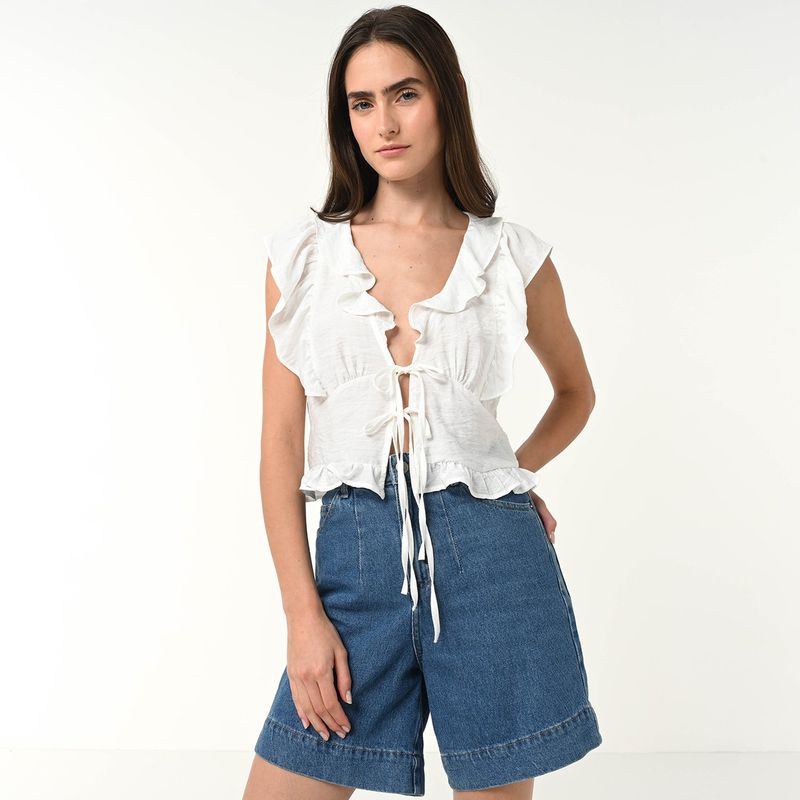 SYBILLA - Blusa Mujer Sin mangas Sybilla