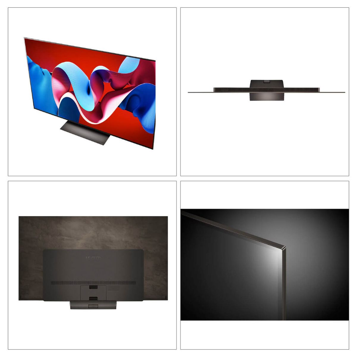 LG - Televisor LG OLED 65 pulgadas 4K UHD Smart TV AI WebOs 24 OLED65C4PSA Incluye Magic Remote