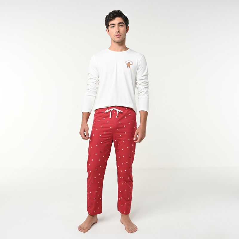 BEARCLIFF - Pijama Hombre Manga larga Bearcliff
