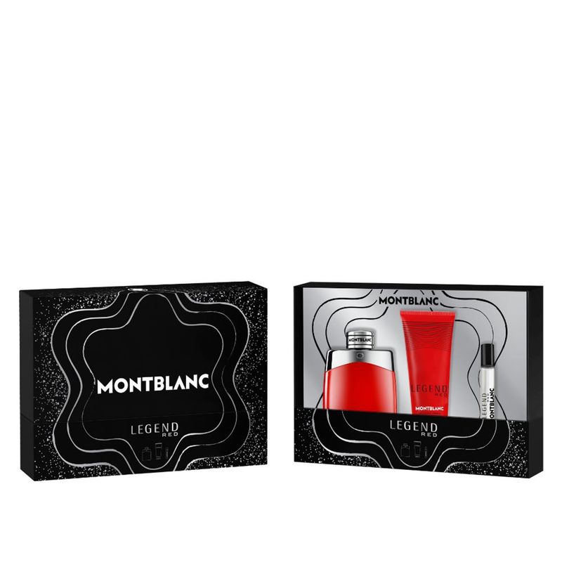 MONTBLANC - Set de Perfume Hombre Montblanc  100ml EDP + 7,5ml EDP + 100ml Shower Gel