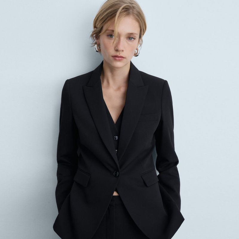 MANGO - Blazer Mujer Mango