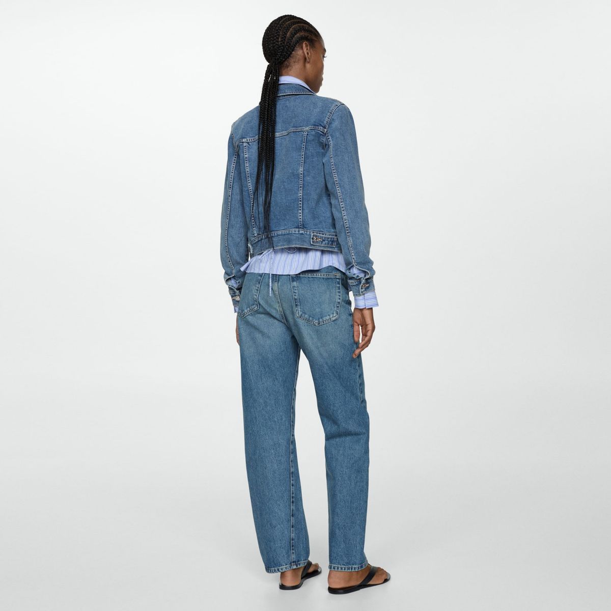 MANGO - Chaqueta de jean Mujer Mango