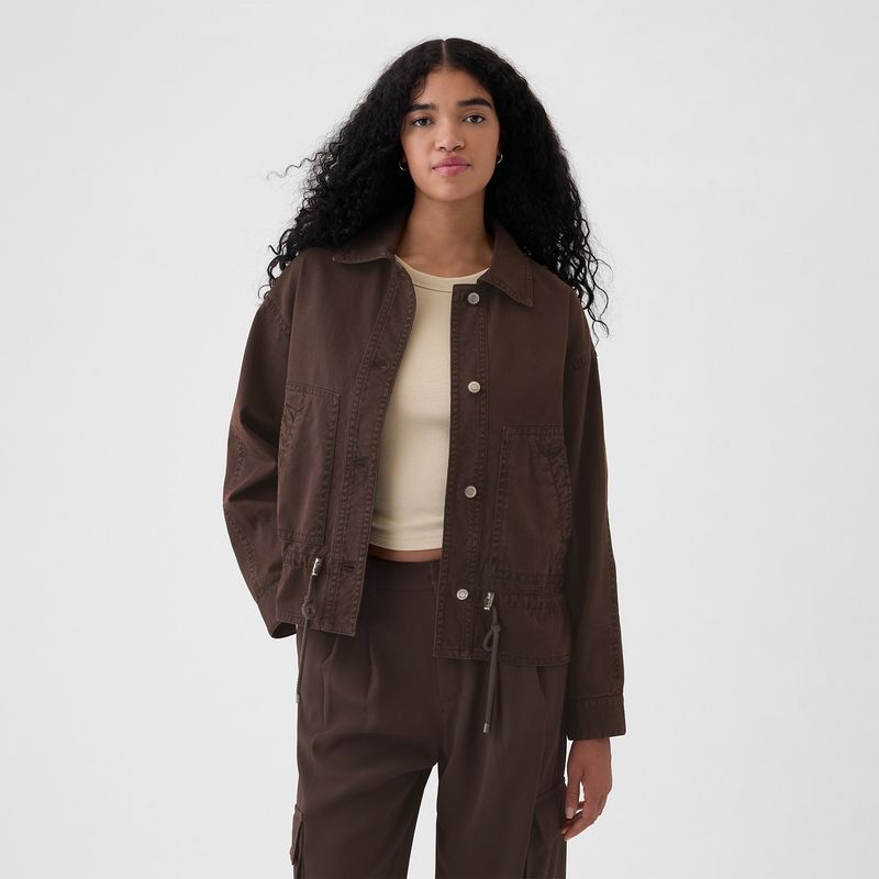 GAP - Chaqueta Mujer de Algodón GAP