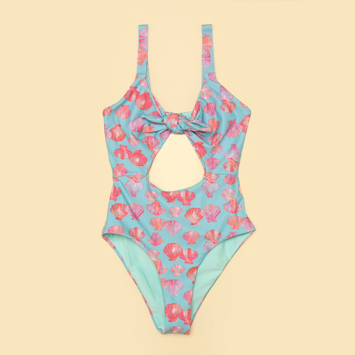 ELV - Vestido de baño para Niña con Estampado ELV