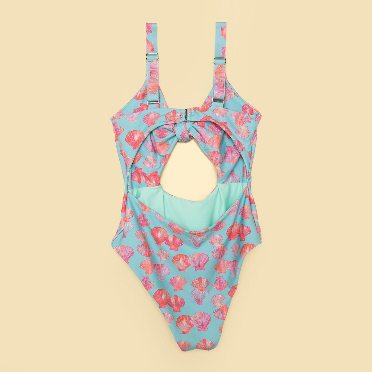 ELV - Vestido de baño para Niña con Estampado ELV