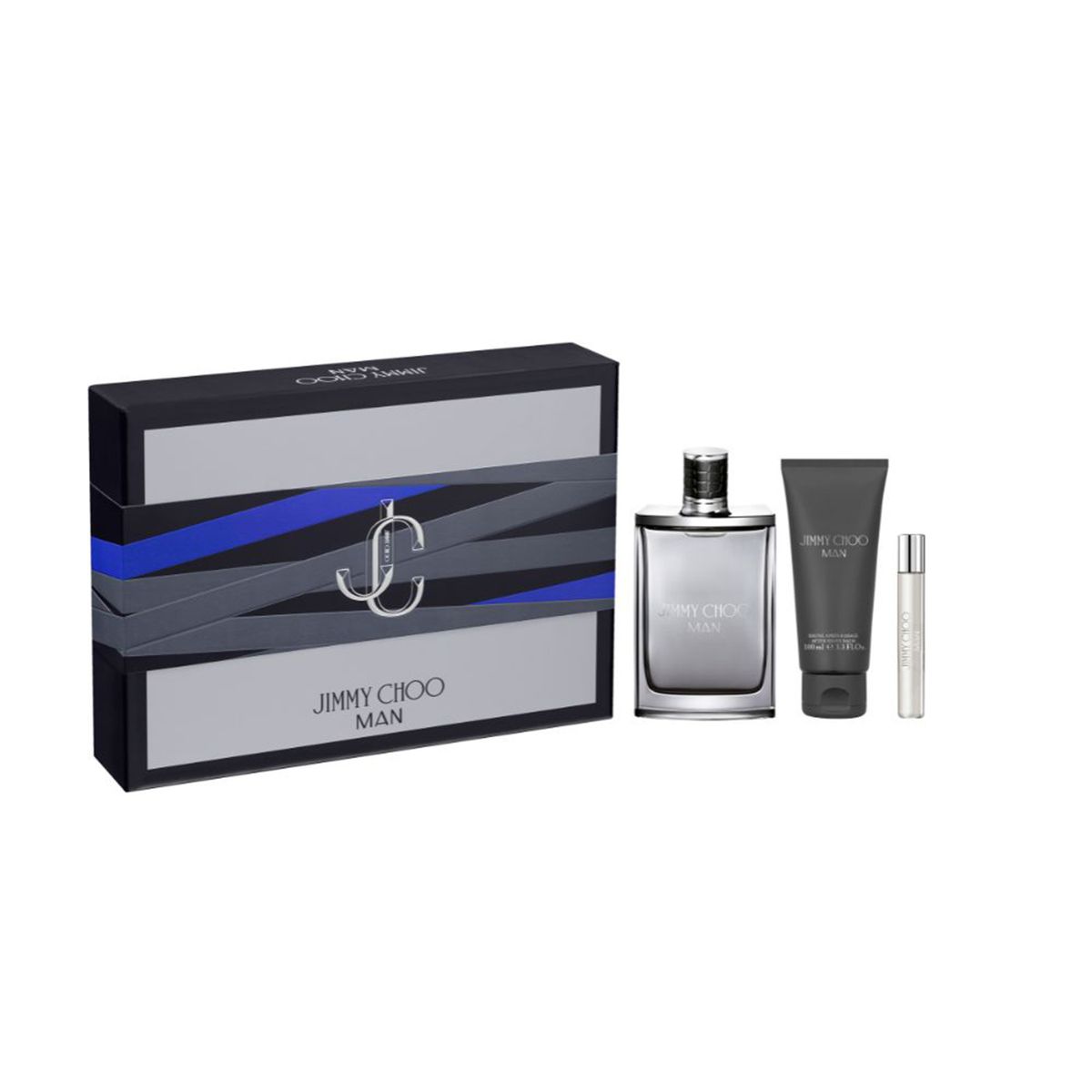 JIMMY CHOO - Set de Perfume Hombre Jimmy Choo 100 ml + Eau toilette 7 5 ml + SG 100 ml 