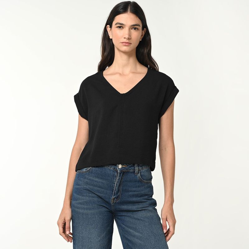 UNIVERSITY CLUB - Blusa Mujer Manga corta University Club