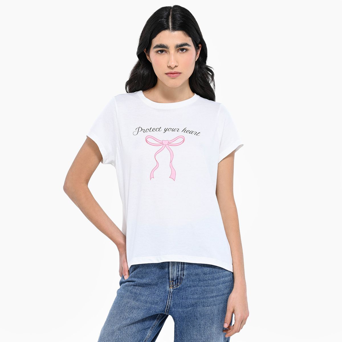 SYBILLA - Camiseta Mujer Manga corta de Algodón Sybilla 