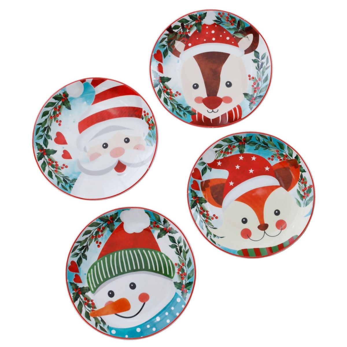 CORONA - Vajilla Corona: Cerámica Magica Friends 4 puestos 4 piezas