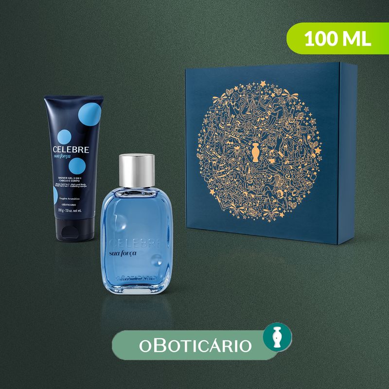 CELEBRE - Set de Perfume Hombre Celebre Incluye:Colonia Celebre Men, Celebre Shower Gel 200Ml