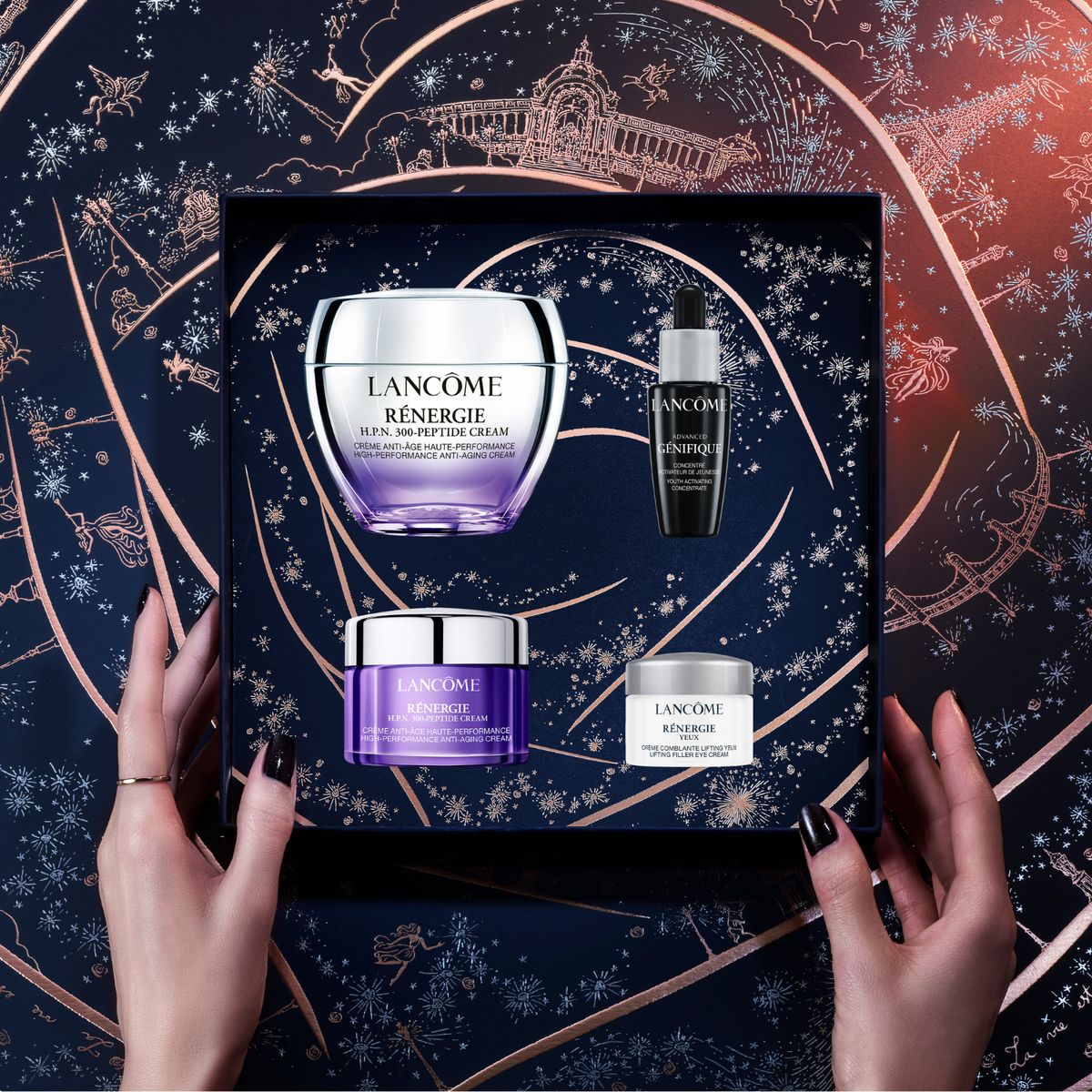 LANCOME - Hidratantes faciales Día y noche Lancome SET Renergie Crema 50ML  Todo tipo de piel 50 ML - 15 ML - 10 ML - 5 ML 