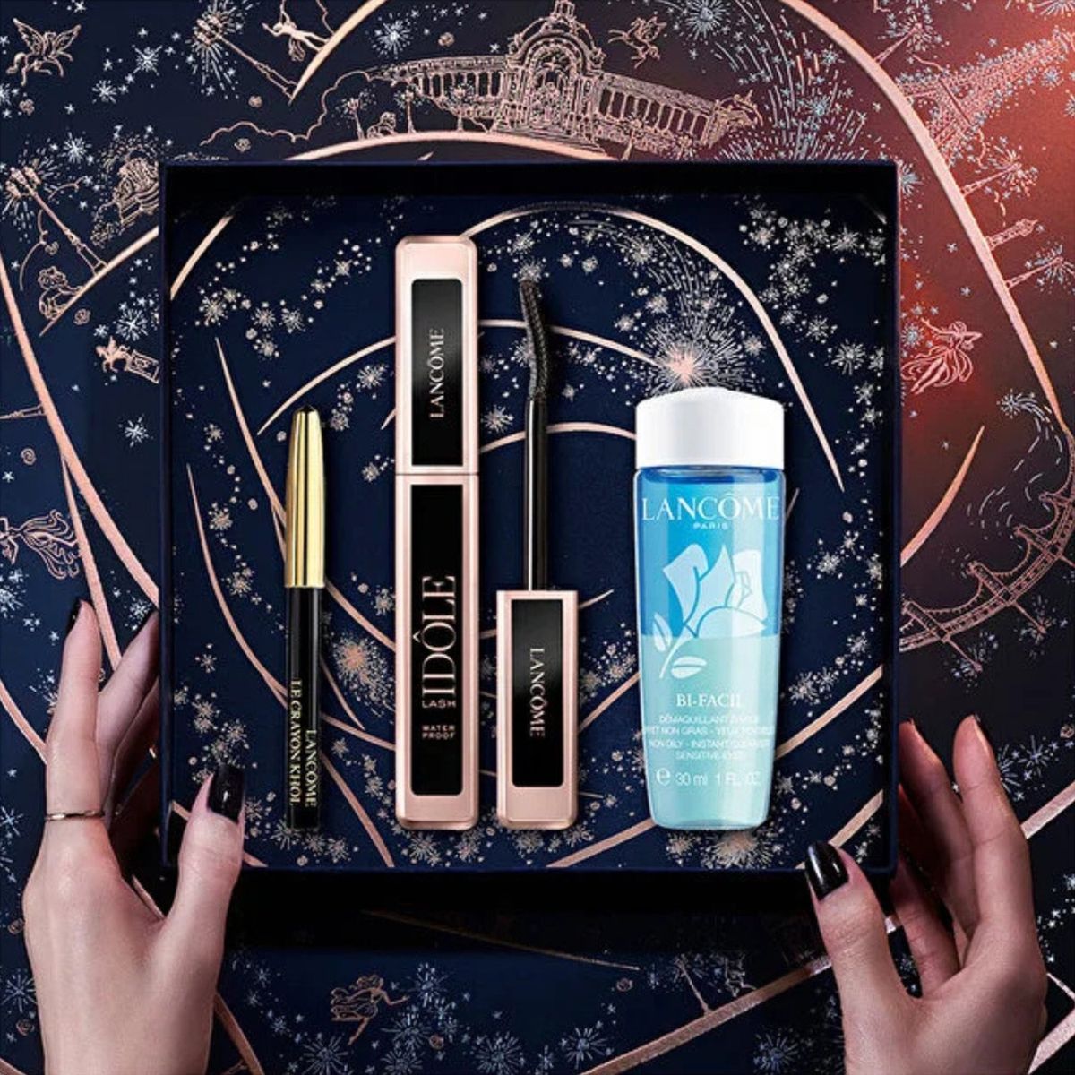 LANCOME - Set maquillaje ojos Le Crayon Khôl Lancome Incluye 3 productos