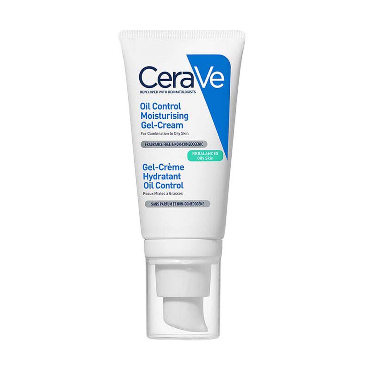 CERAVE - Tratamiento de acné Gel-Crema Oil Control 1.75Oz CeraVe para Piel Mixta 52 ml
