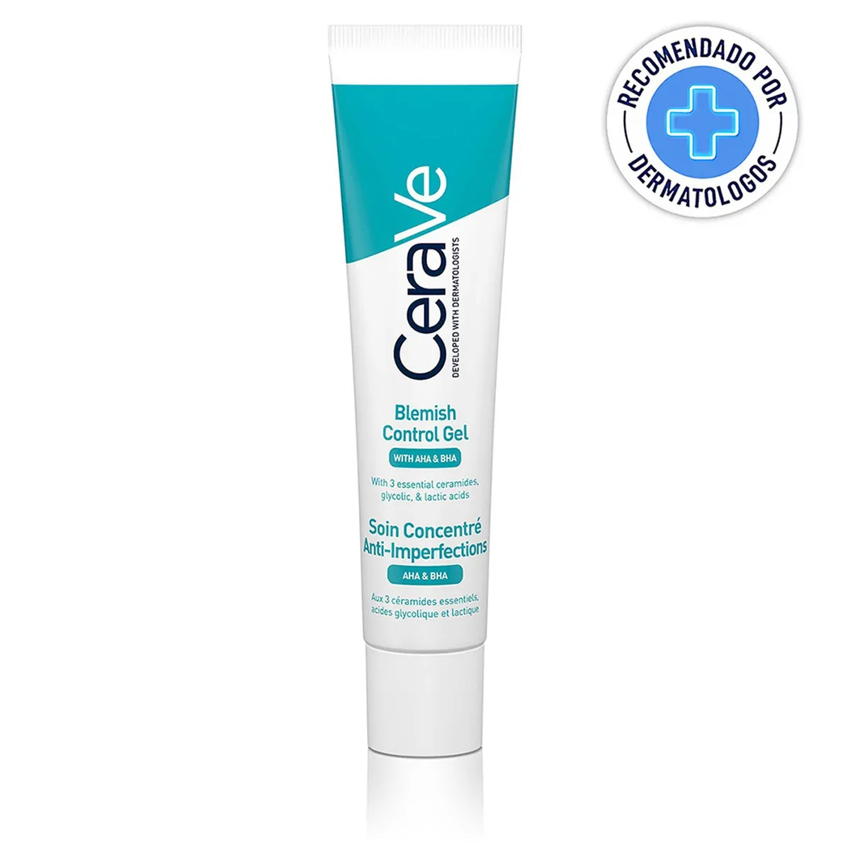 CERAVE - Tratamiento de acné Gel Control Imperfecciones CeraVe para Piel Grasa 40 ml