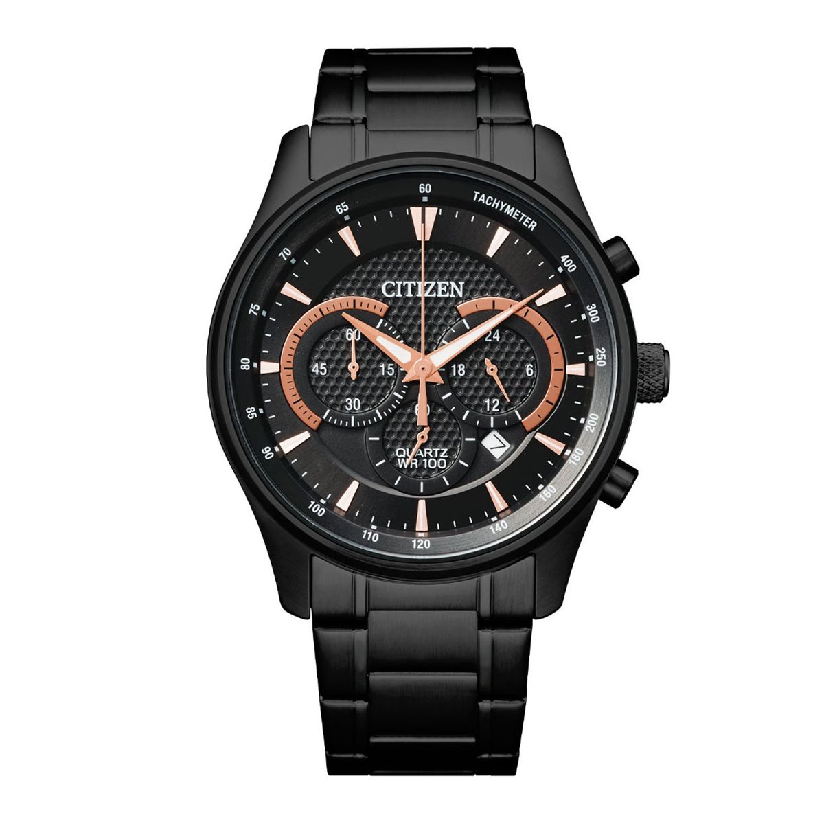 CITIZEN - Reloj CITIZEN Hombre. Reloj Acero inoxidable Negro AN8195-58E