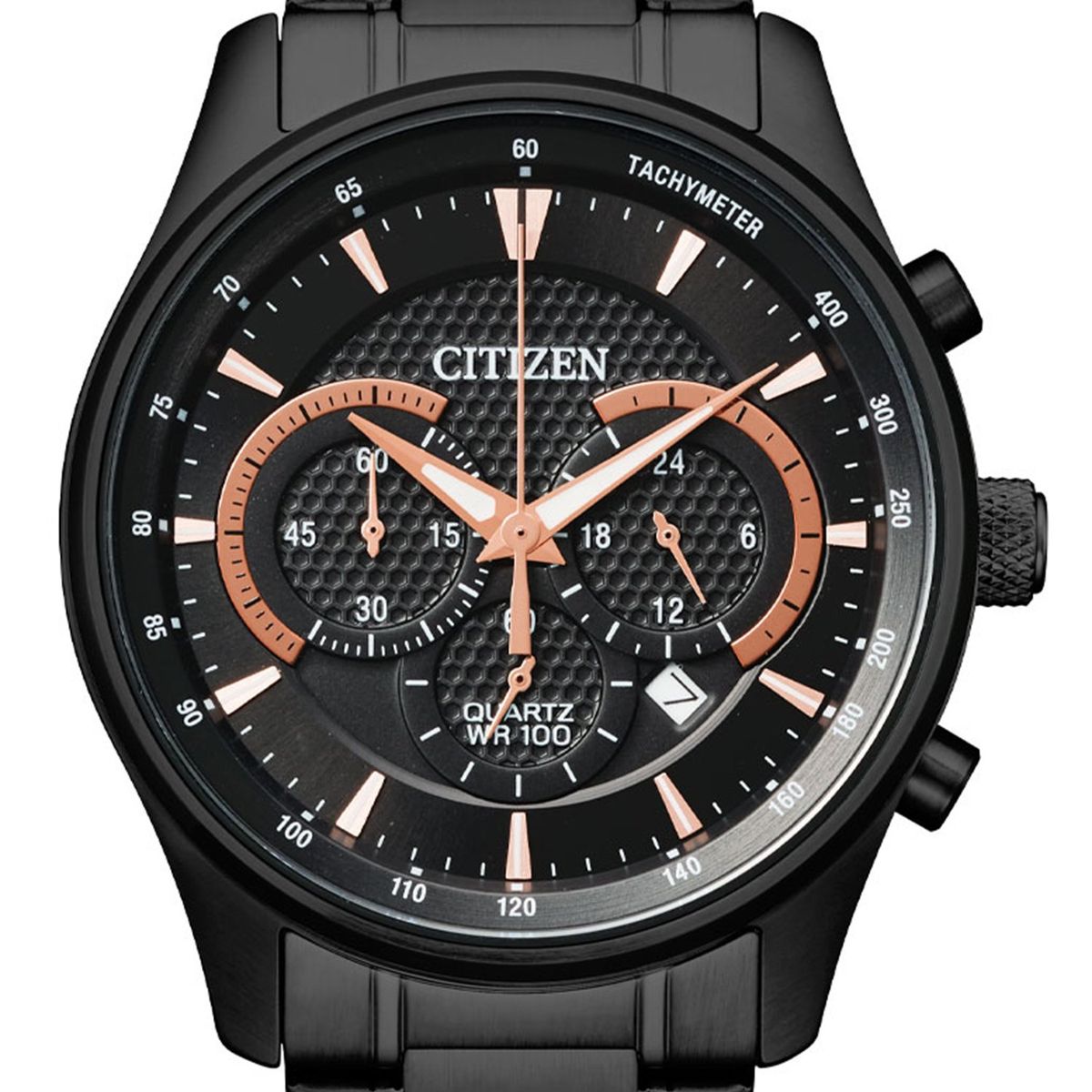 CITIZEN - Reloj CITIZEN Hombre. Reloj Acero inoxidable Negro AN8195-58E