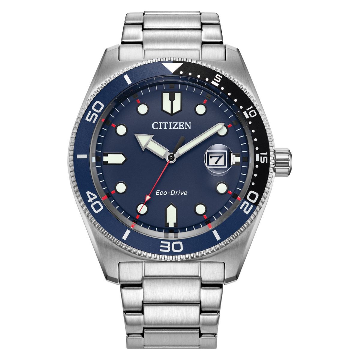 CITIZEN - Reloj CITIZEN Hombre. Reloj Acero inoxidable Plateado AW1761-89L
