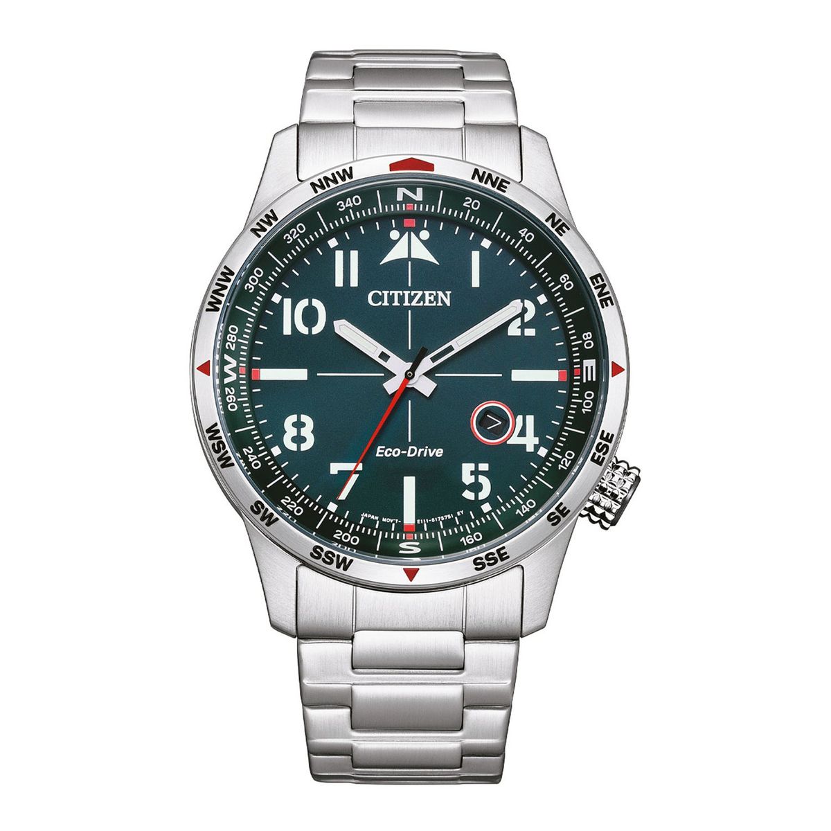CITIZEN - Reloj CITIZEN Hombre. Reloj Acero inoxidable Plateado BM7551-84X
