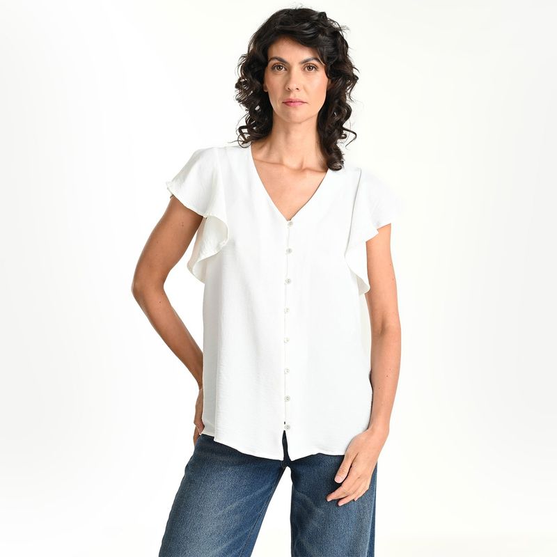 NEWPORT - Blusa Mujer Manga corta Newport