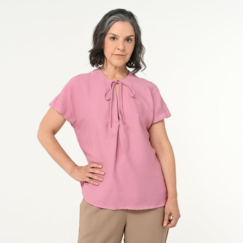 NEWPORT - Blusa Mujer Manga corta Newport