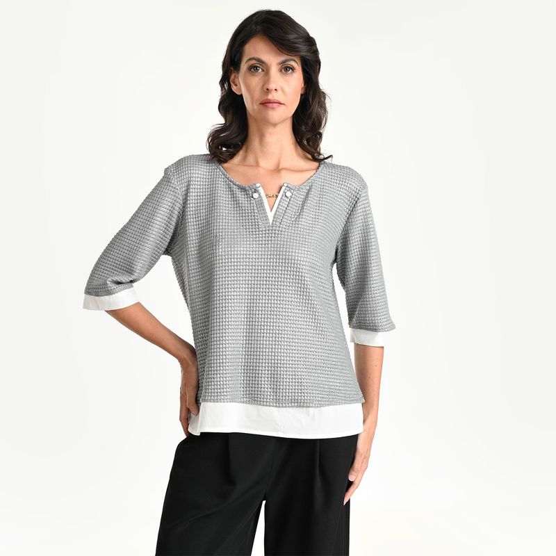 SOUTHLAND - Blusa Mujer Manga 3/4 Southland