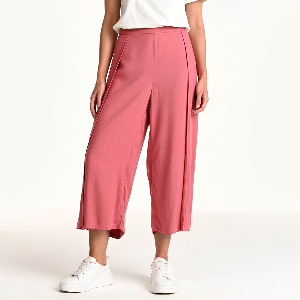 SOUTHLAND - Pantalón Wide Leg Mujer Tiro alto Southland