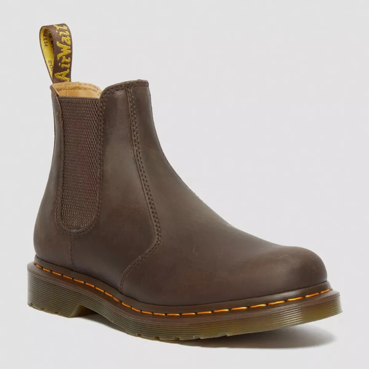 DR MARTENS - Botas Dr. Martens para Hombre en cuero 2976 Ys Dark Brown Crazy Horse  