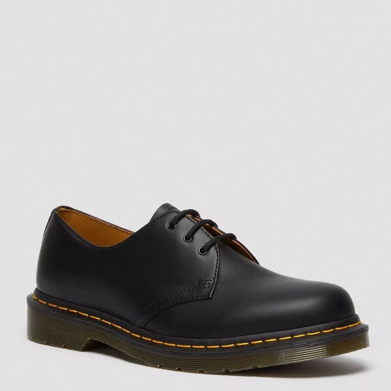 DR MARTENS - Zapatos casuales Dr. Martens para Hombre 1461 Black Smooth  