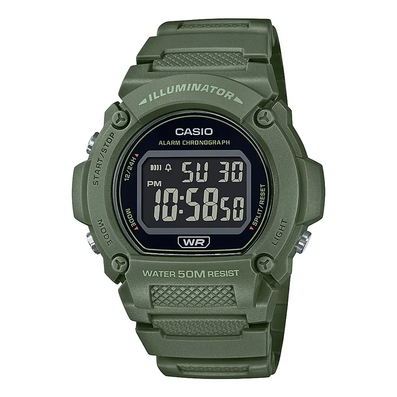 CASIO - Reloj Mujer Casio W-219HC-3BVDF 