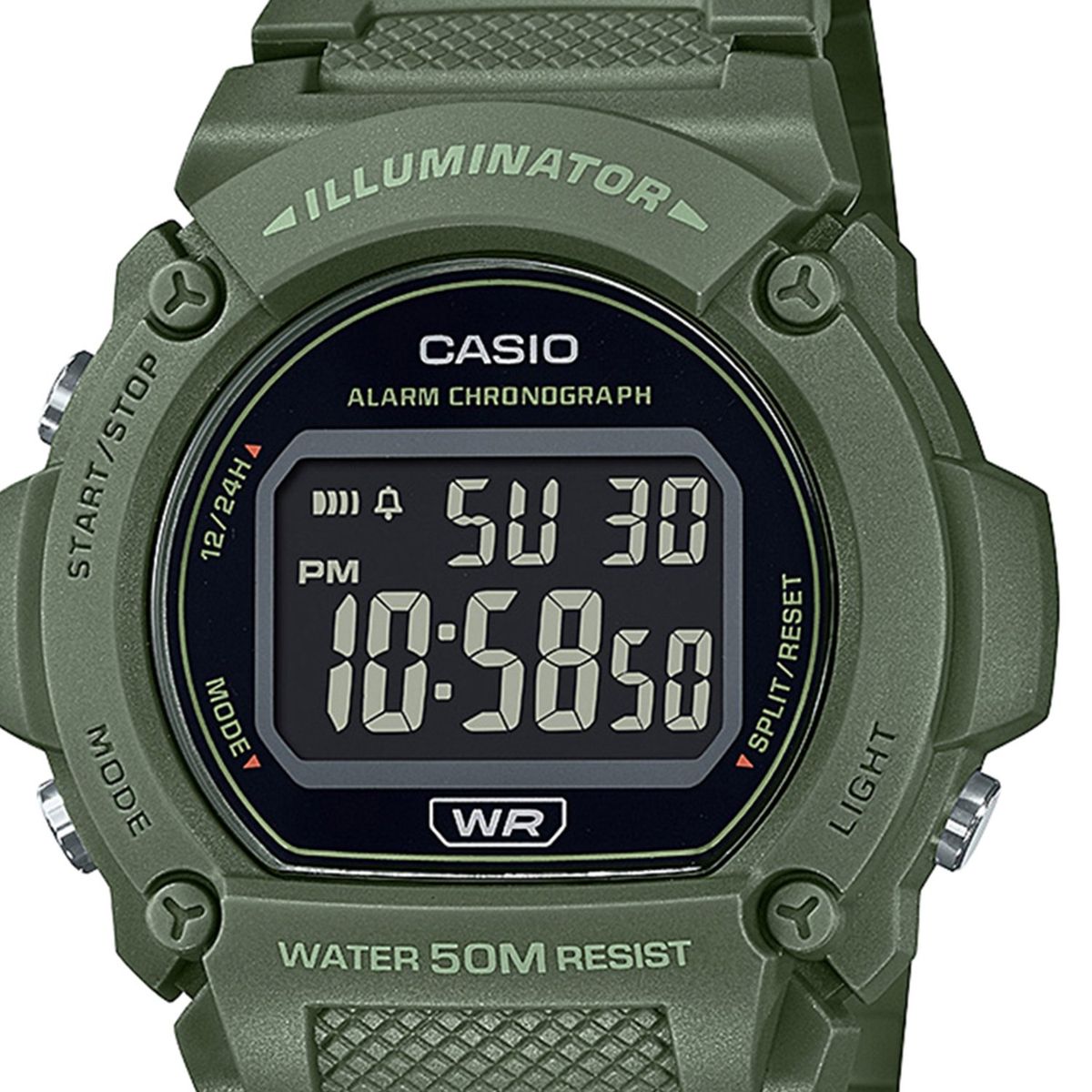 CASIO - Reloj Mujer Casio W-219HC-3BVDF 