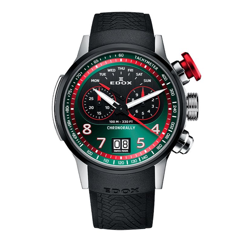  - Reloj Hombre Edox 38001-TINNR-VR 