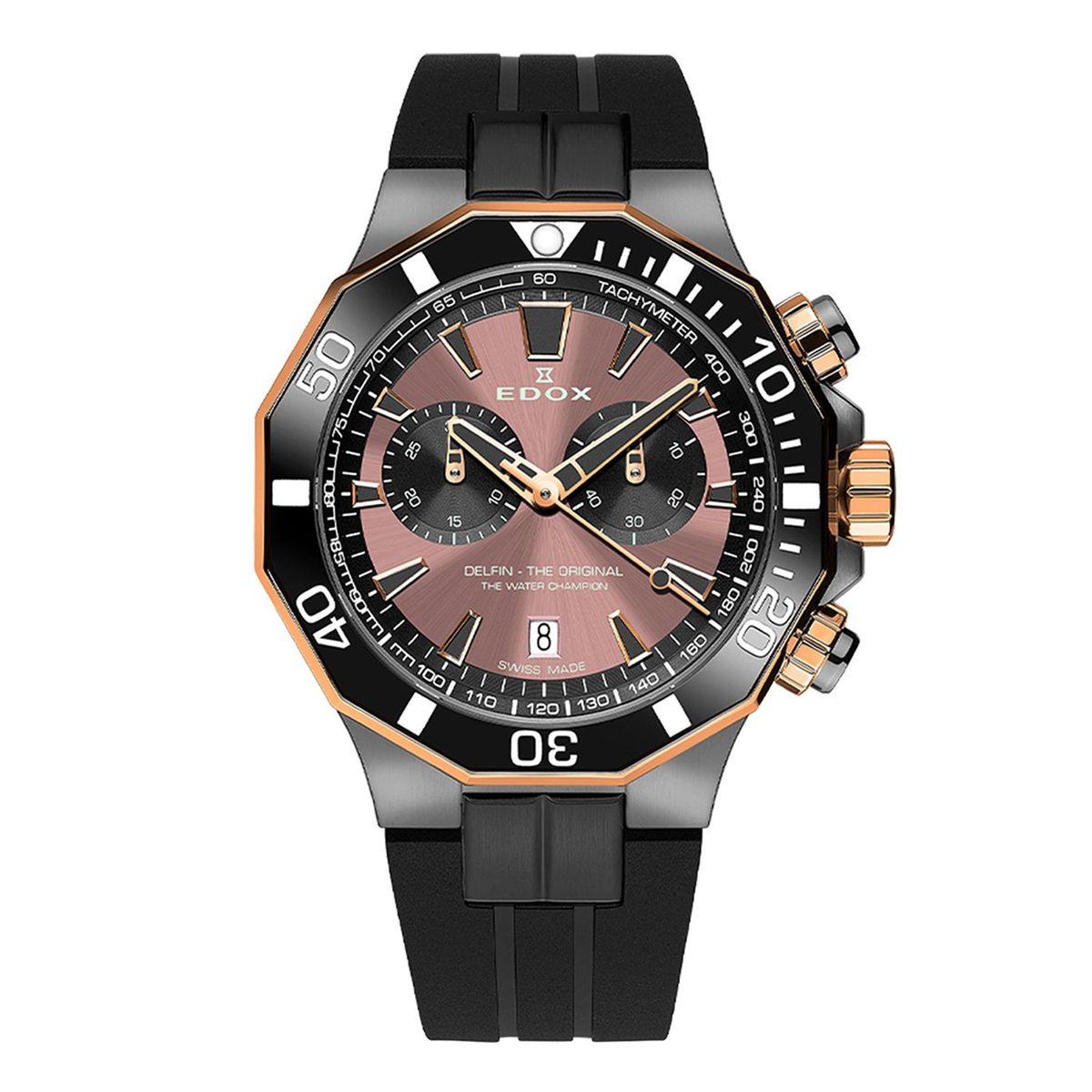  - Reloj Hombre Edox 10112-357GRNCA-BRNR 