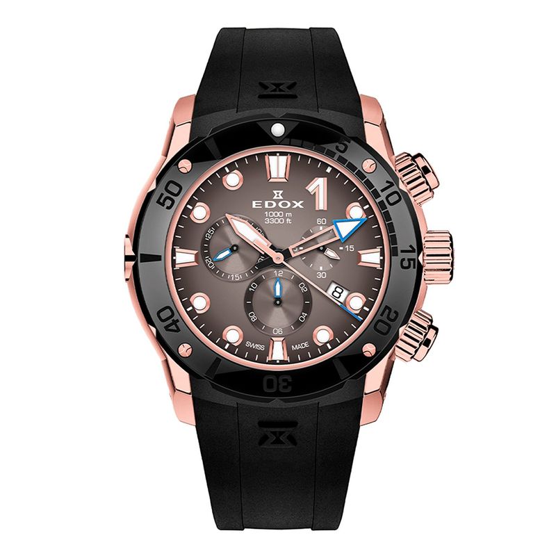  - Reloj Hombre Edox 10242-TINRCA-BRDR 