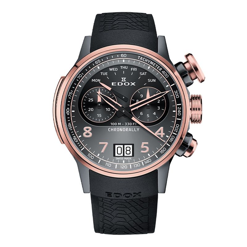  - Reloj Hombre Edox 38003-TINGR-GNR 