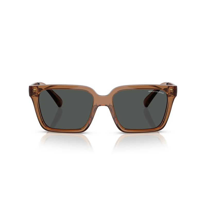 ARMANI EXCHANGE - Gafas De Sol Armani Exchange Shiny Transparent Brown Dark Grey