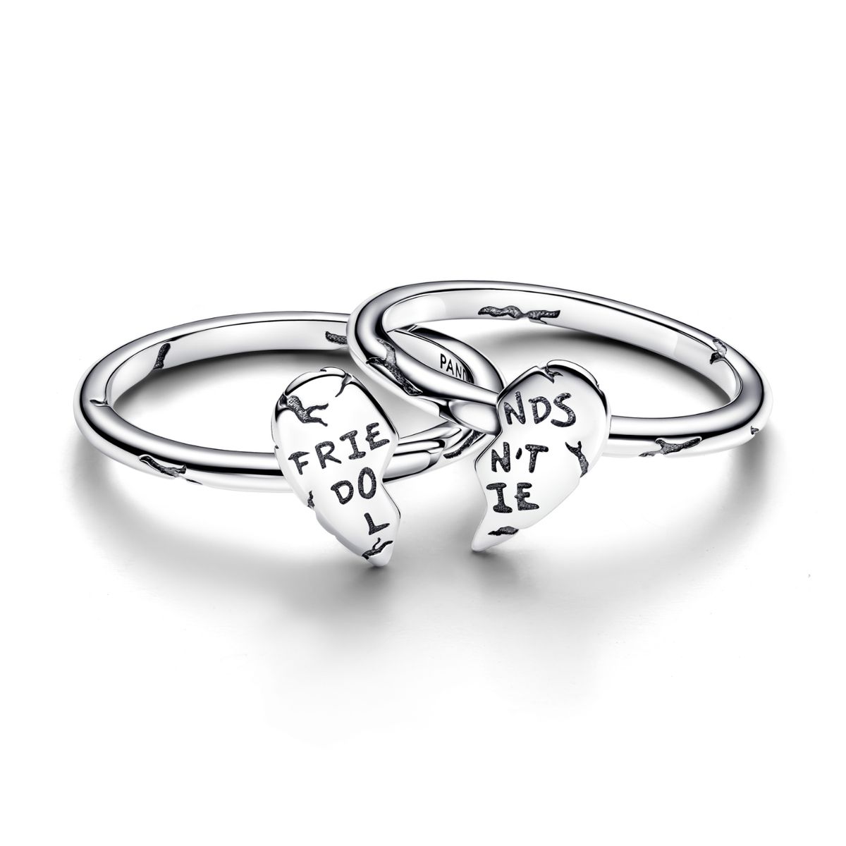 PANDORA - Anillo Pandora Divisible Los amigos no Mienten Stranger Thing Plata Esterlina 