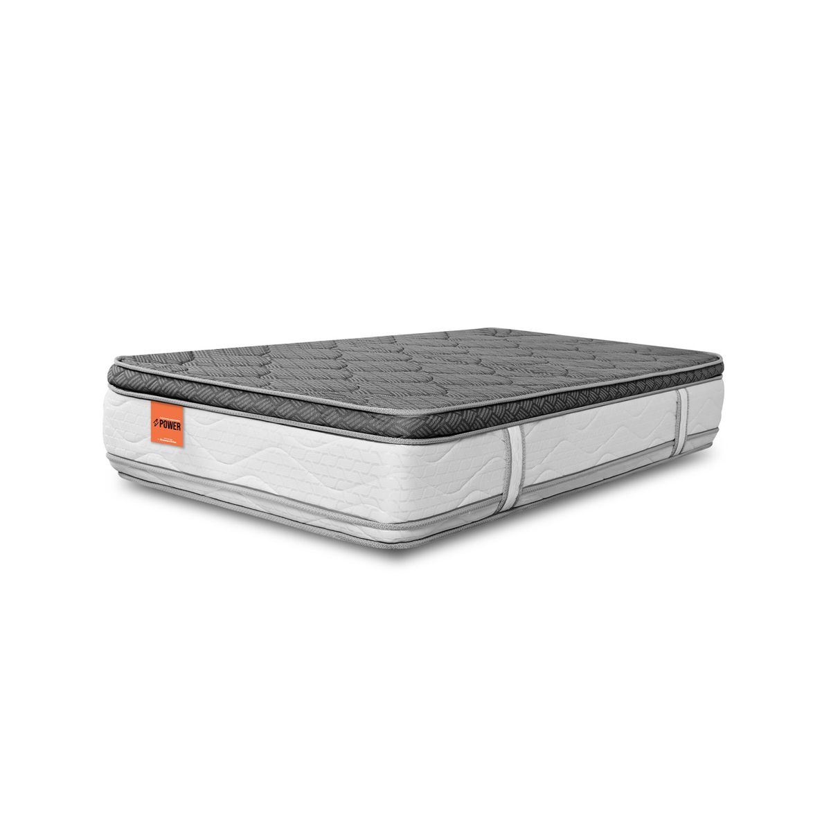 COLCHONES ROMANCE RELAX - Colchon Sencillo Firme Ortopédico Doble Cara Espumado Power Crux 100 x 190 cm + Almohada Romance Relax