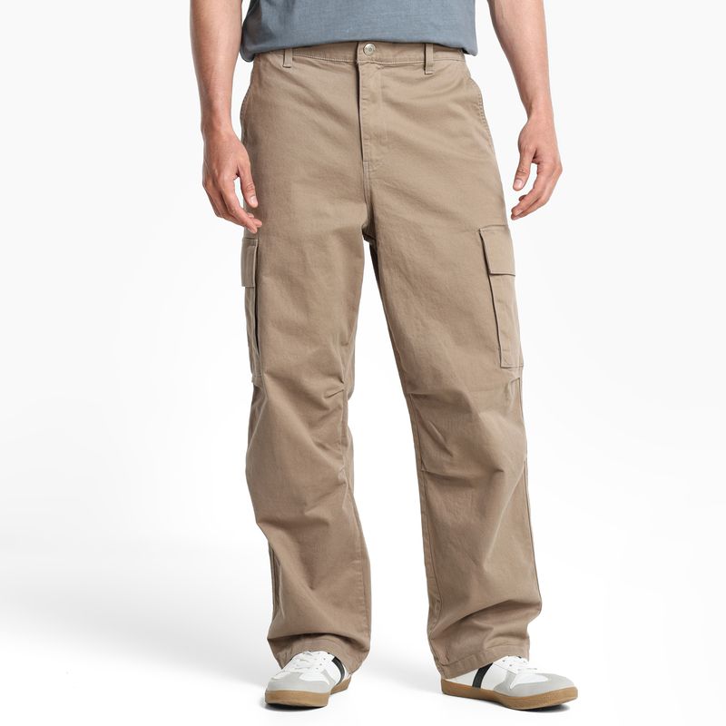 BEARCLIFF - Pantalón cargo Cargo Hombre de Algodón Bearcliff