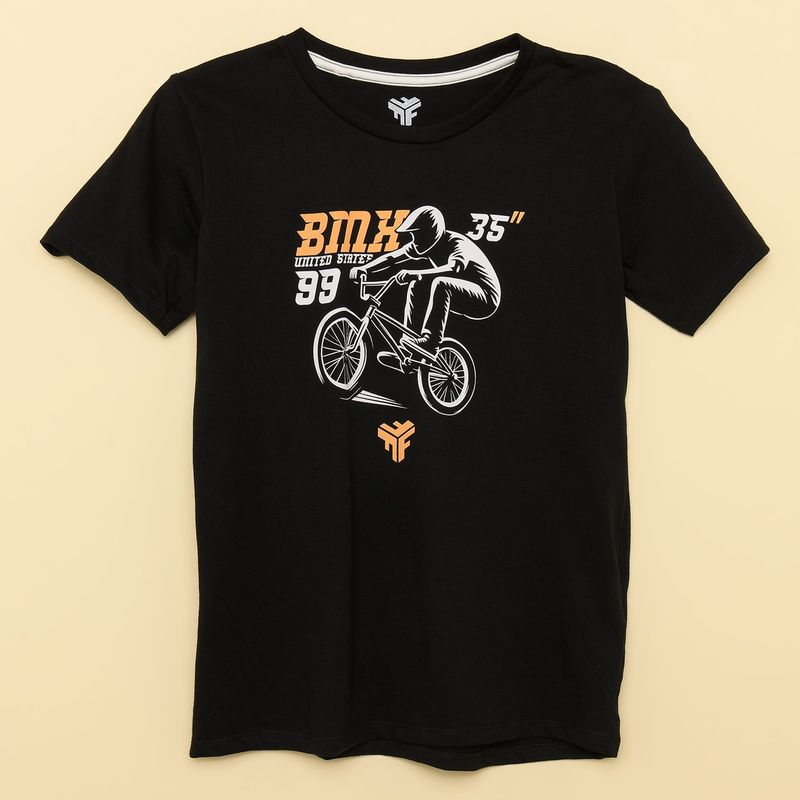 FEDERATION - Camiseta Niño con Estampado Manga corta Algodón Federation