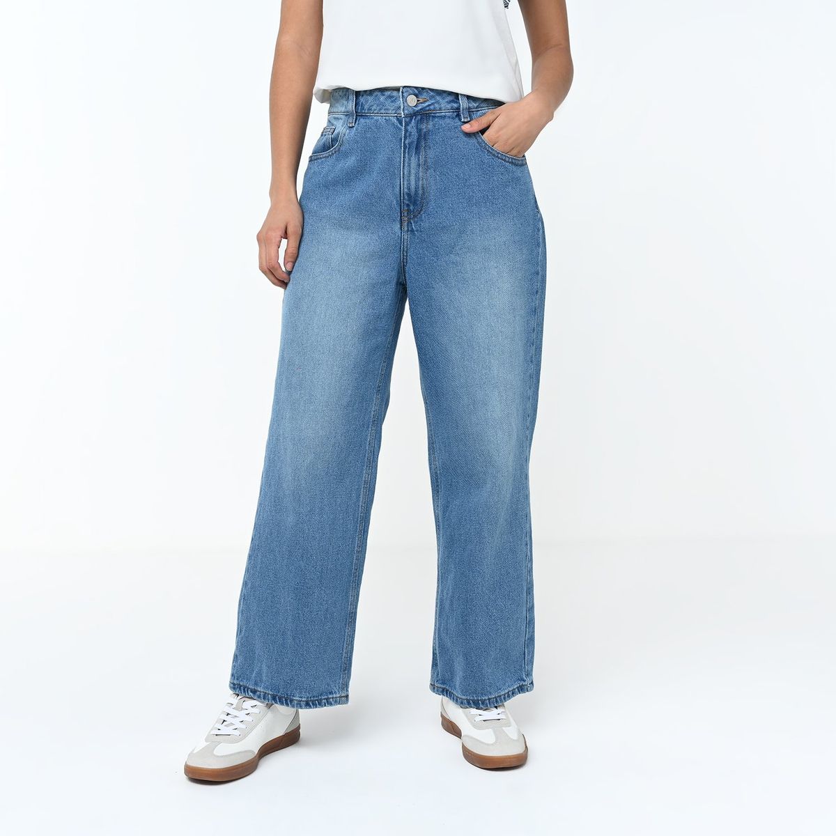 UNIVERSITY CLUB - Jean Recto  Mujer De Algodón University Club 