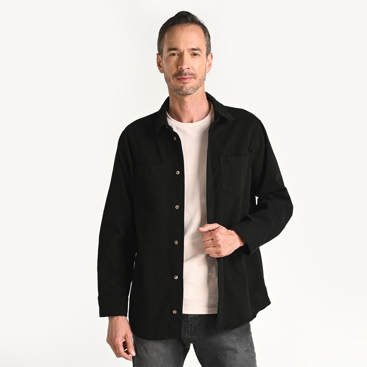 NEWPORT - Sobrecamisa Hombre de Algodón Newport