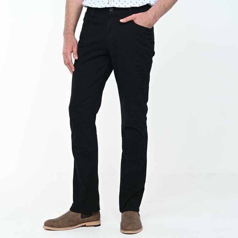 NEWPORT - Pantalón 5 Bolsillos Hombre Recto de Algodón Newport