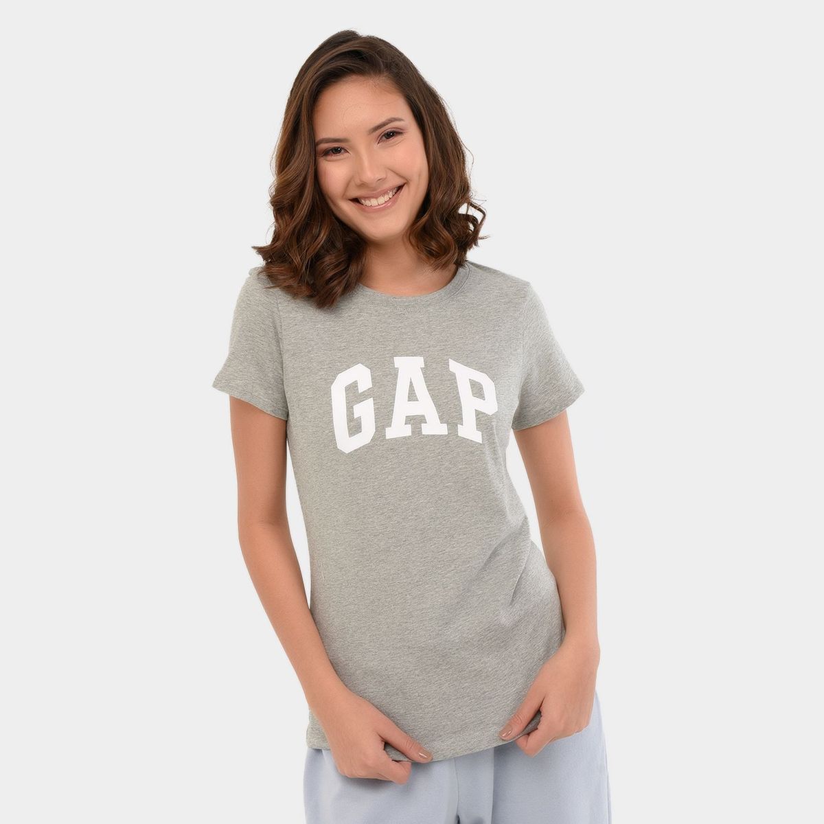 GAP - Camiseta Mujer Manga corta GAP